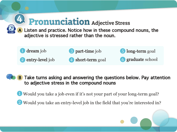 Intonation & Pronunciation
