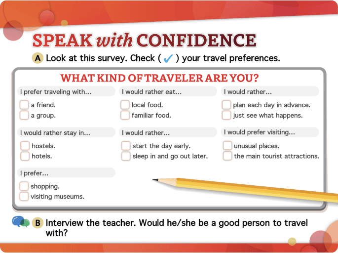 Building a Speaking Confidence
